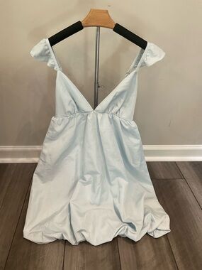 wild fable Light Blue Mini Dress